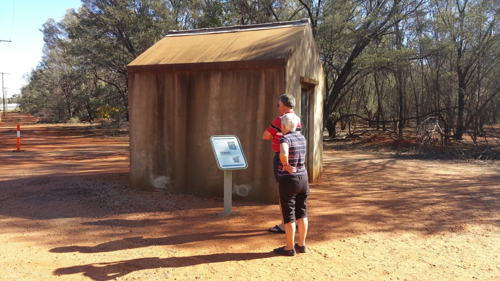 WW2 Varden Bomb sight shelter - Charleville airport 