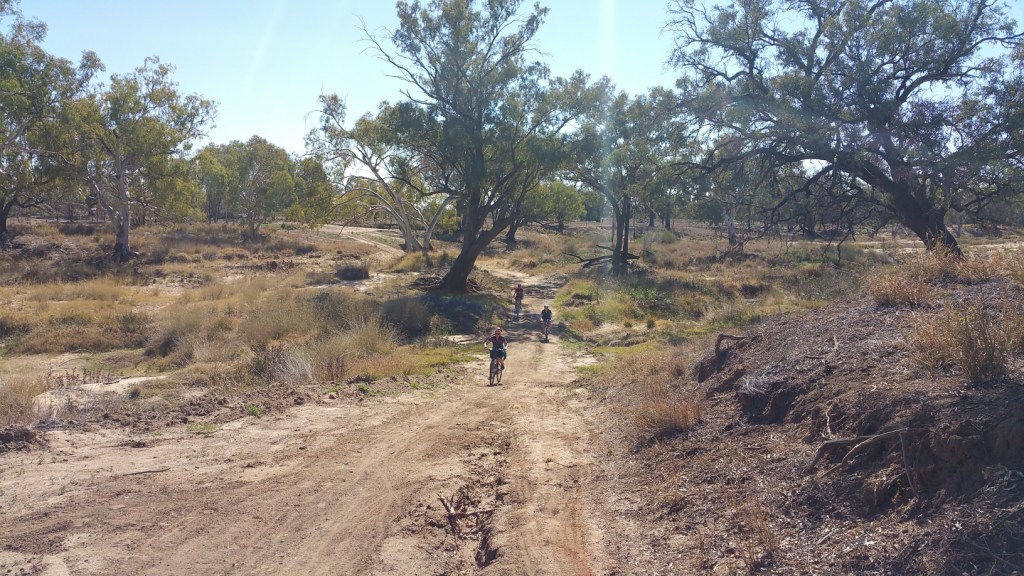 Warrego River - the drought has lasted 7 years this time.
