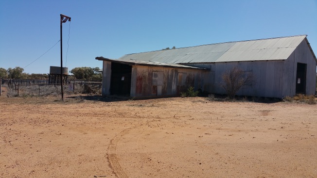 The Lochern Shearing Shed