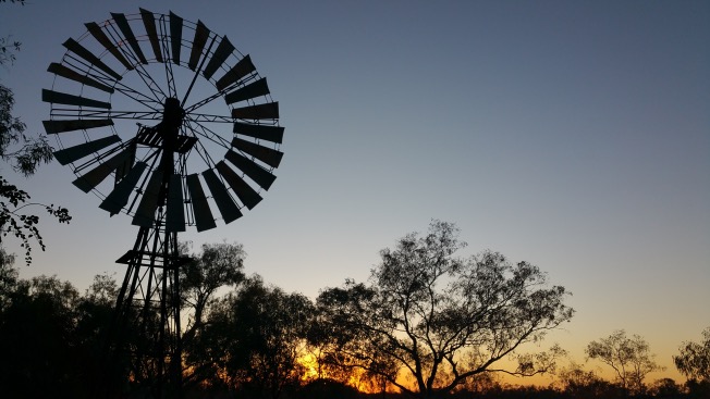 Old Cork Station's windmill