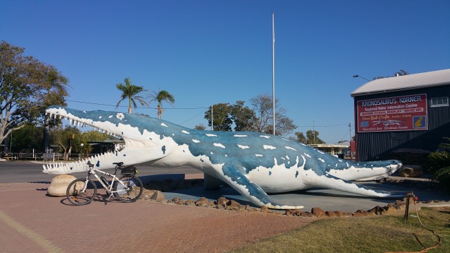 Bike selfie outside the museum.