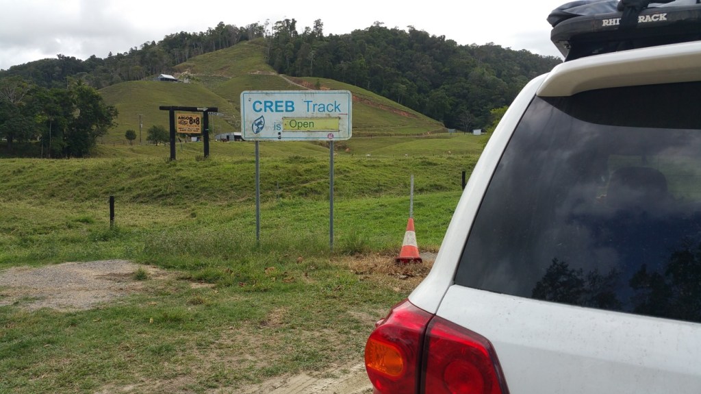 The southern end of the CREB track. No we didn't do it this year.....