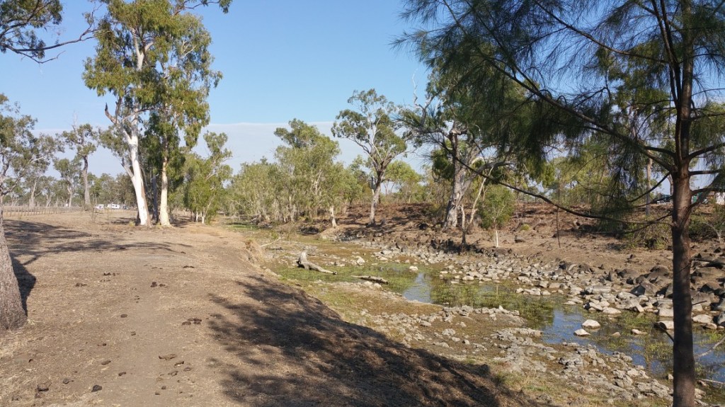 The Burdekin river