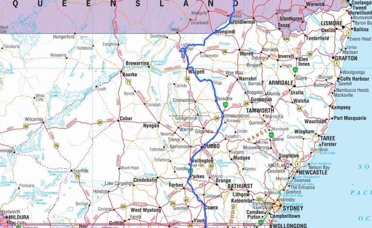 Into daylight saving territory....